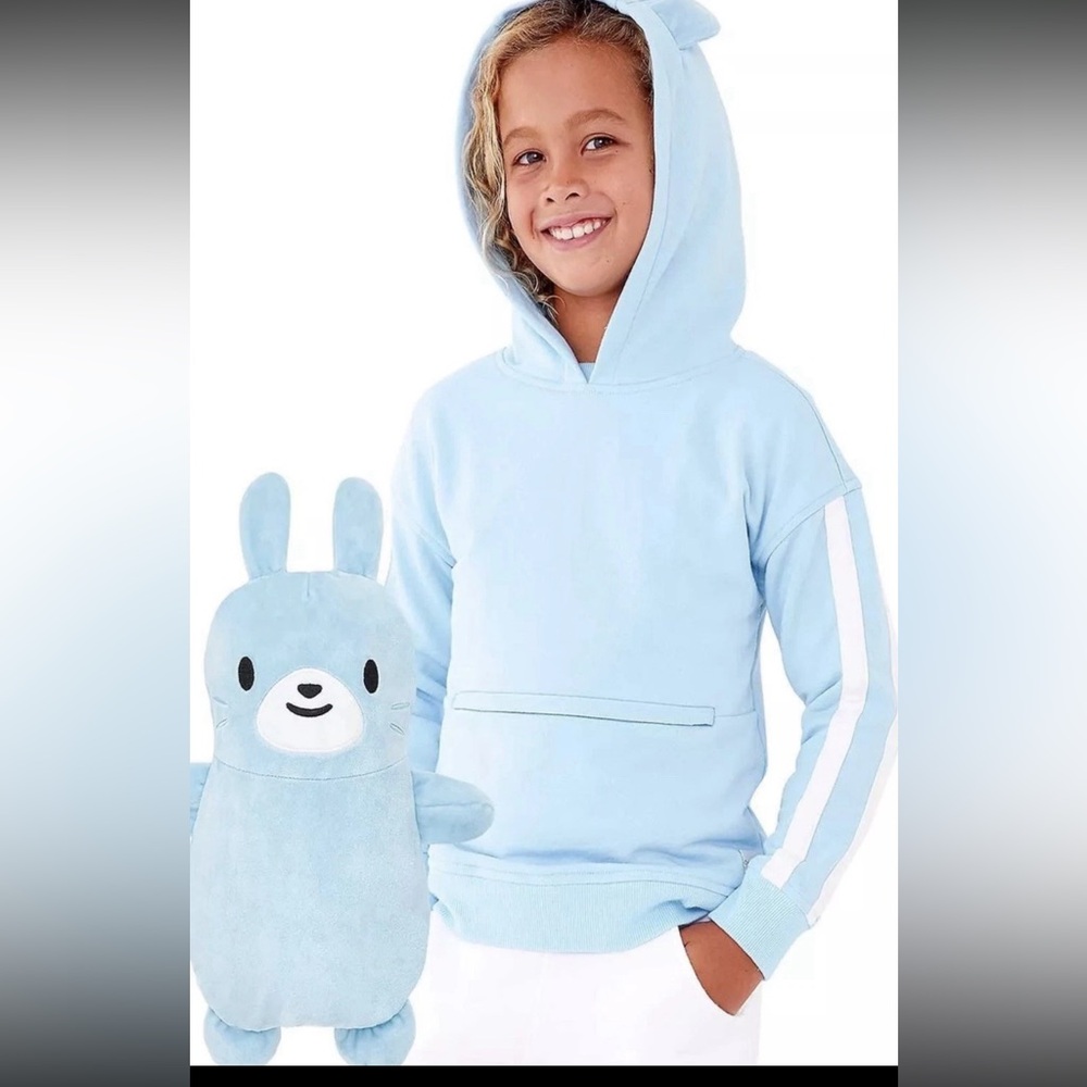 CubCoats 2-in-1 Kids Transforming Pullover Hoodie & Plush Bern NwT unisex